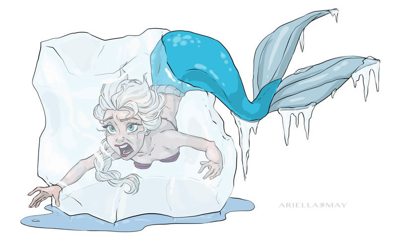 Mermaids in Ice